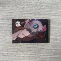 鬼滅の刃 嘴平伊之助 スクエア缶バッジ