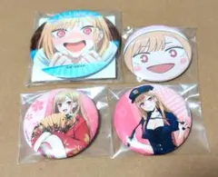 その着せ替え人形は恋をする くじ　マルイ　ひな祭り 海夢　缶バッジ　4個セット
