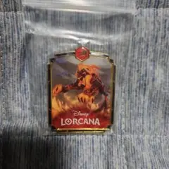 ロルカナ　ピンバッジ 海外限定 ディズニー ロルカナ プロモ ロアカウンター バッジ