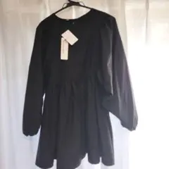 【未使用】黒 Lサイズ チュニック