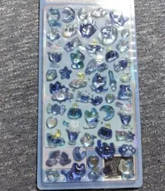 ボンボンドロップシール　よるねこボン