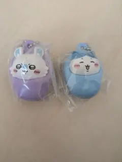 ちいかわ おくるみマスコットチャーム ハチワレ モモンガ