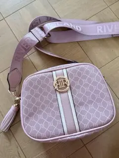 River Island ショルダーバッグ ピンク 英国購入 タッセルのサムネイル