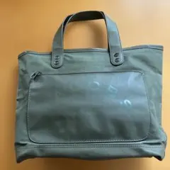 HEADPORTER ビニールモノグラムトートバッグ ブラウン ヘッドポーター 
