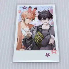 おでかけOriens チェキ風カード②赤城ウェン、佐伯イッテツ