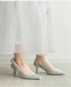 RANDA　2WAY クラシカルデザインバックストラップパンプス