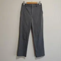 ユニクロ ストライプ EZYアンクルパンツ2wayストレッチ Sサイズ