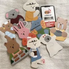 ステッカーシール、コラージュ素材