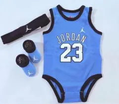 新品　ジョーダン　ロンパース　3点セット　68-80cm JORDAN ベビー服