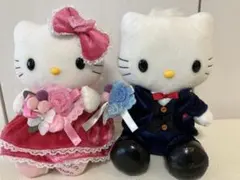 ハローキティ ダニエル　ウェディングカップル ぬいぐるみ