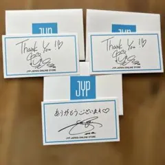 JYP サンキューカード TWICE モモ　ツウィ　3枚