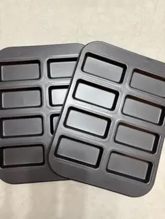 (2枚セット)新品未使用　シリコン加工 フィナンシェ型　B級品のサムネイル