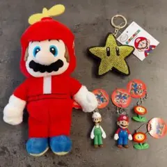 スーパーマリオ ぬいぐるみ マスコット 5点セット