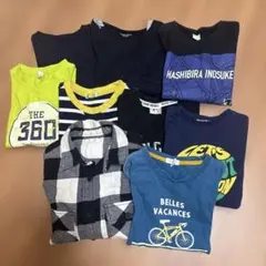 カジュアルTシャツ　9点セット 130cm