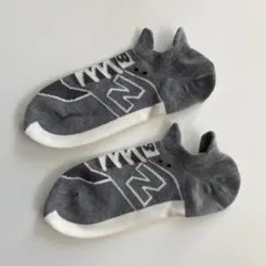 新品！　new balance スニーカー フィット ソックス 25-27cm