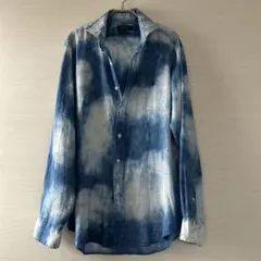 【Polo Ralph Lauren】ラルフローレンインディゴリネンシャツ M