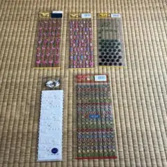 MIND WAVE SEALSシール 4枚とpoetic field1枚