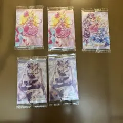 プリキュア　ウエハースカード 5枚セット