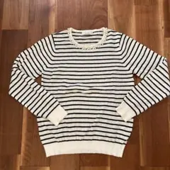 アースミュージック ボーダー ニット トップス M