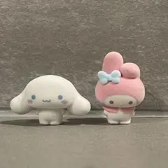 サンリオキャラクターズ ふわふわフロッキードール　マイメロ　シナモロール