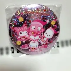 サンリオキャラクターズ BIGピンバッジ ラメ入り