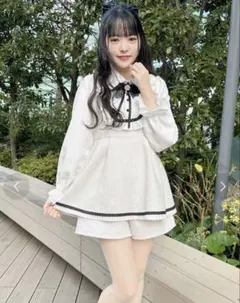 ミシェルマカロン キラキラツイードミニワンピース - メルカリ