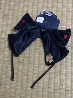Disney Cottoli アリスリボン カチューシャ ブラック