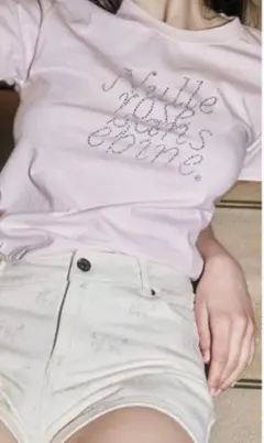 nulle rose sans épine t シャツ　ピンク　エピヌ　夏服のサムネイル