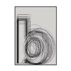 A3サイズ　アート　ポスター　b　北欧　モダン　ミッドセンチュリー