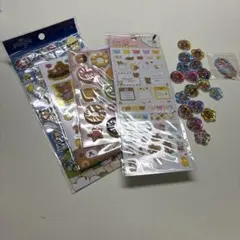 シールまとめ売り　ぷくぷく　おはじき　平成　新品未使用