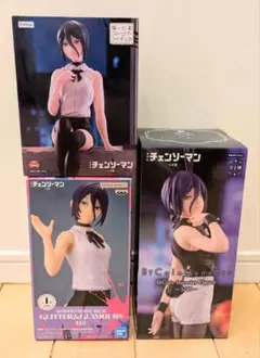 (新品未開封) チェンソーマン　レゼ　フィギュア3体セット