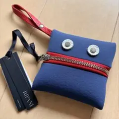 RIPANI RIPPY ベージュ ヒョウ柄 ポーチ - メルカリ