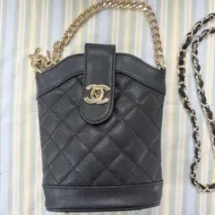 ✨非売品✨VIP限定 ブラックショルダーバッグ（ショルダーストラップ付き）