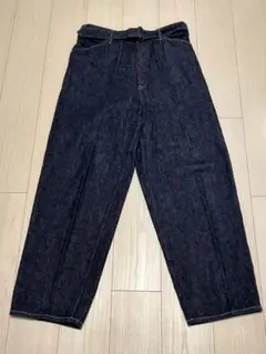 2025年最新】comoliベルテッドデニムパンツの人気アイテム