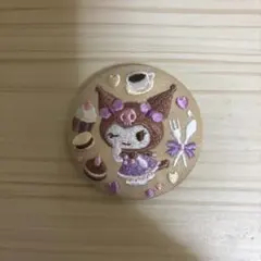 サンリオ刺繍缶バッチ クロミ