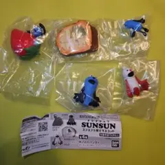 パペットスンスン　スンスンを探せマスコット　4種　コンプリート　コンプ