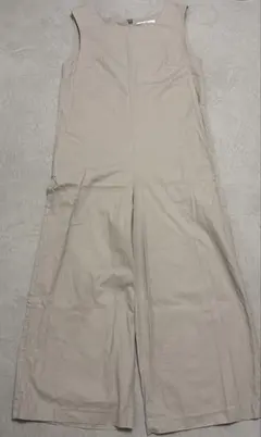 Sonny Label サロペット ベージュ ノースリーブ　バックファスナー麻混のサムネイル