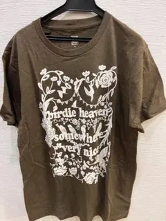 グラニフ　ブラウン 花柄 Tシャツ Mサイズのサムネイル