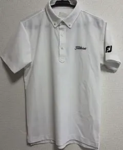 Titleist ゴルフ メンズ ポロシャツ ホワイト Mのサムネイル