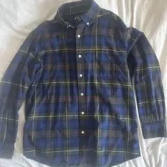 CHAPS by Ralph Lauren チェックシャツ ネイビー