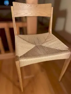 柏木工 THE ZEN 座膳 座椅子 オーク材 ペーパーコード ローチェア 和