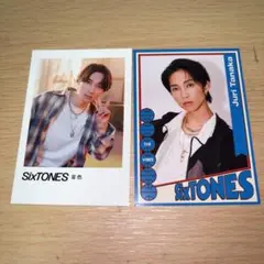 SixTONES 音色 THE VIBES 特典 田中樹 カード