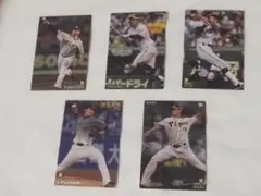 クリアファイル付き☆　プロ野球チップス2019&2021カード　阪神タイガース