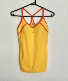 Nike イエロー オレンジ タンクトップ S