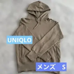 UNIQLO パーカー　ベージュ　メンズ　S