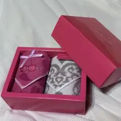 JILL STUART ハンカチ　ピンク グレー