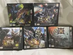3DSモンスターハンターシリーズセット