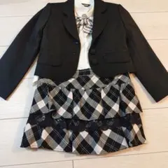 フォーマルキッズ服セット（ジャケット・ブラウス・スカート）