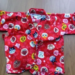 ANPANMAN 赤 甚平 サイズ80