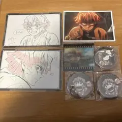 鬼滅の刃 ダイニング お楽しみくじ 缶バッジ クリアカード おすそ分け 善逸